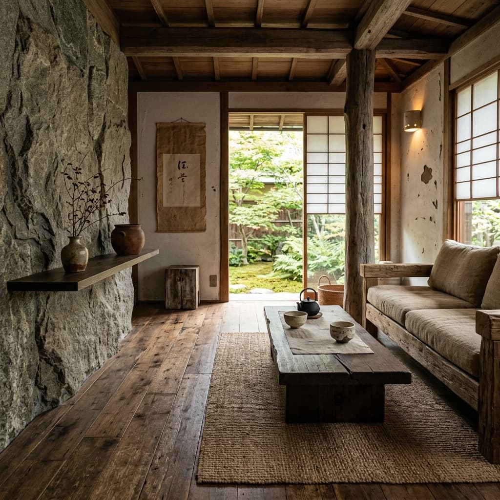 Phong cách Zen / Wabi Sabi / Janpandi
