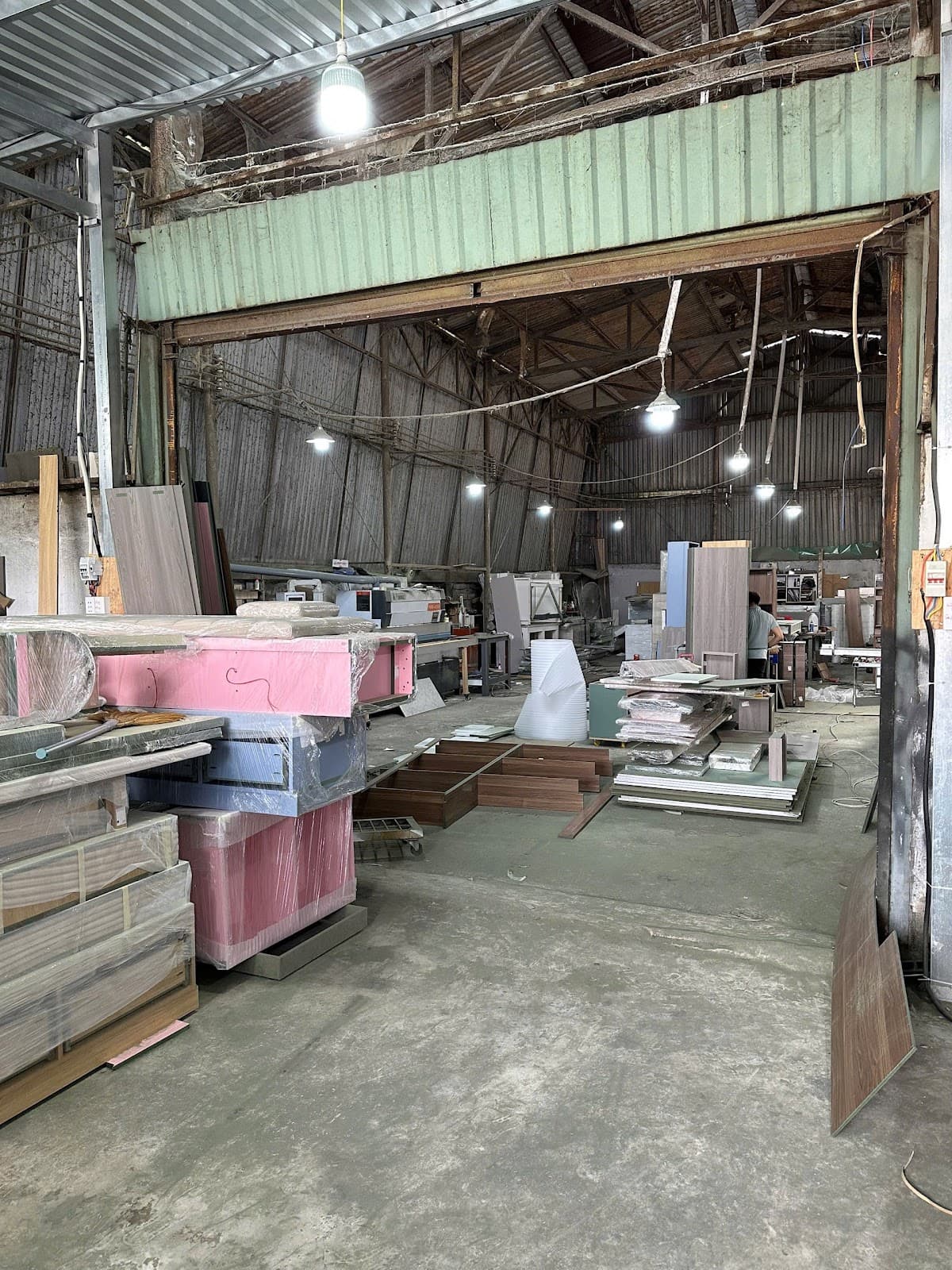 Xưởng sản xuất quy mô Xưởng sản xuất quy mô